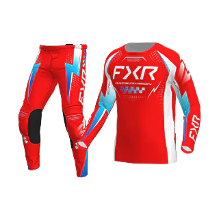 FXR Crosskleding 2026 Clutch Pro - Rood / Blauw / Wit